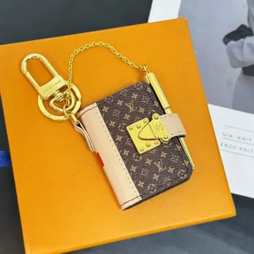 Louis Vuitton Monogram Canvas Notebook Keychain