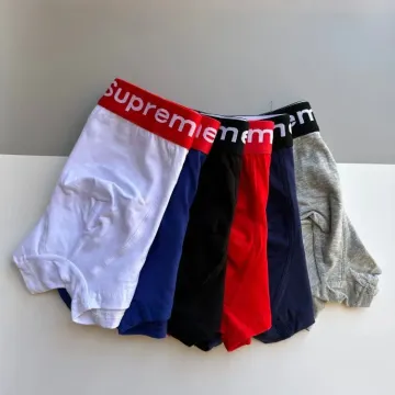 Supreme Logo-Waistband Boxer Briefs