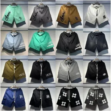 AMIRI Rhinestone Logo Shorts