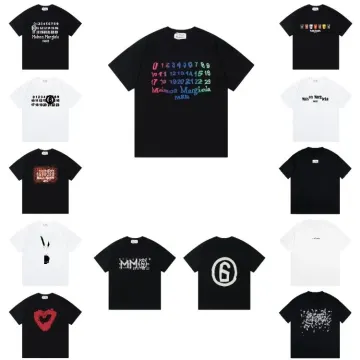 MM6 Maison Margiela Numeric-Logo T-Shirts