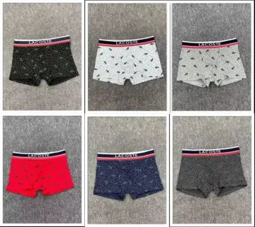 Lacoste Crocodile-Logo Boxer Briefs